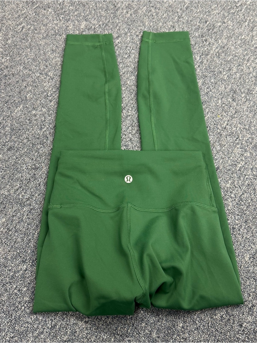 Lululemon Wunder Train High-Rise Tight 25" Everglade Green